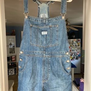 Levis Cutoff Shorteralls - Size L